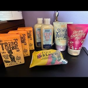 Posh bundle tribe vibe, indigo girl coconut oil, hand creams